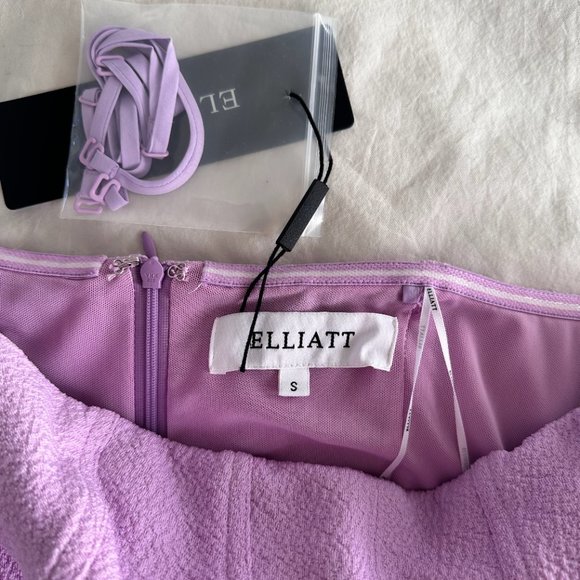 Lilac Midi Dress with Removable Straps - Picture 4 of 6